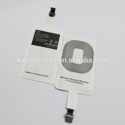 Wholesale Waimaotong China new product of receiver qi universal wireless charging receiver for iphon5/5s/6/6+