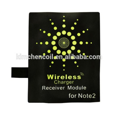 Wholesale smallest mini wireless charger receiver for samsung note2