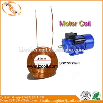 Inductor air core coil electric motor copper wire coil used in motor