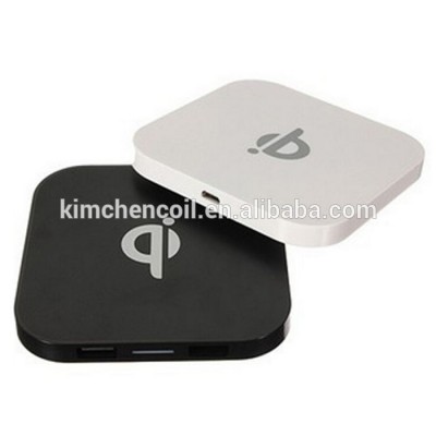 Universal Square Qi Charger Portable Mobile Phone Wireless Charger