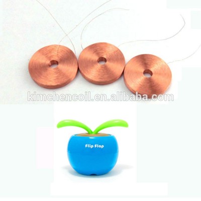 Hot sale copper solar energy swing toy coil /Induction coil