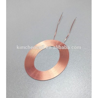 Low frequency transponder RFID key tag coil @125khz